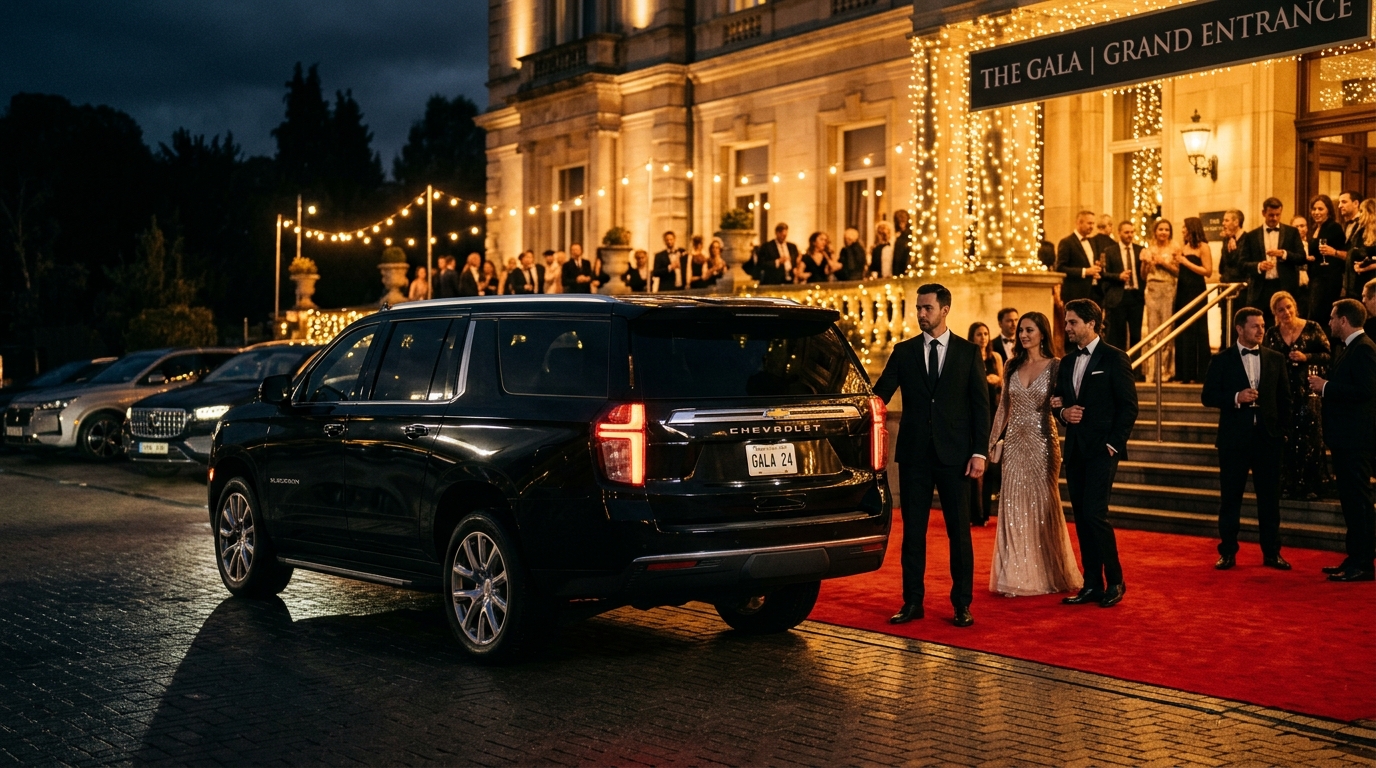 Weddings and events chauffeur service